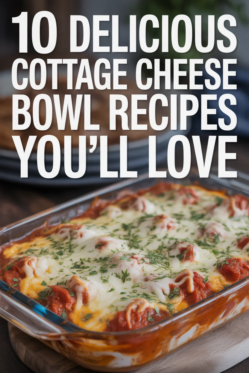 10 Delicious Cottage Cheese Bowl Recipes You'll Love
