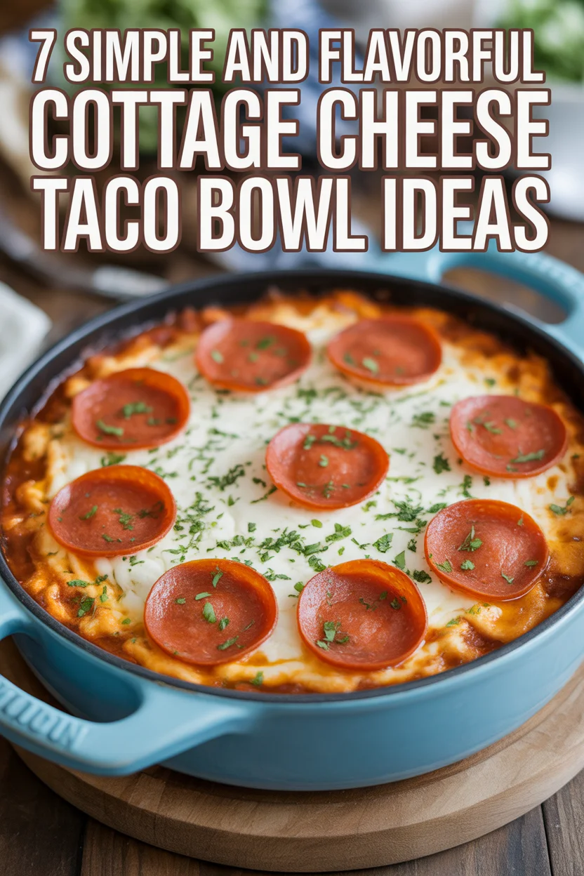 bowl recipeSimple cottage cheese taco bowl