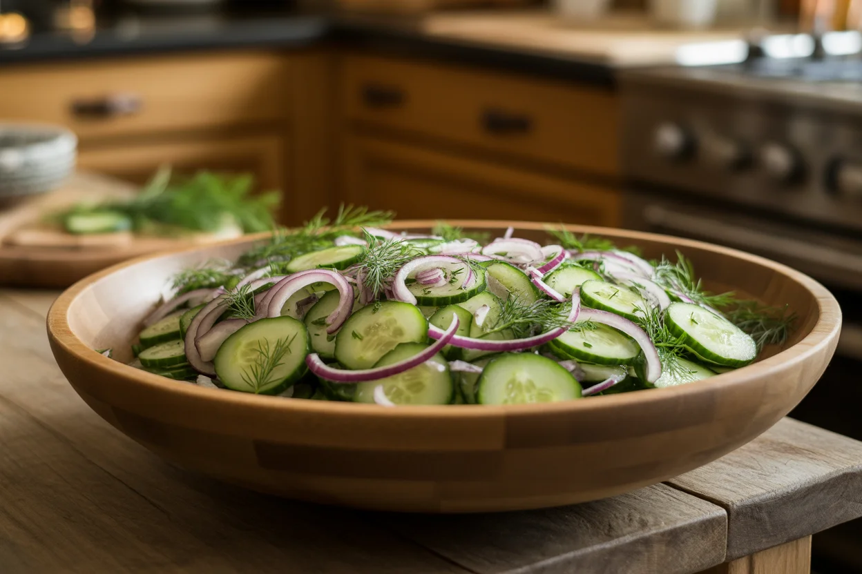 Crunchy Cucumber Salad Recipe You'll Make Again and Again