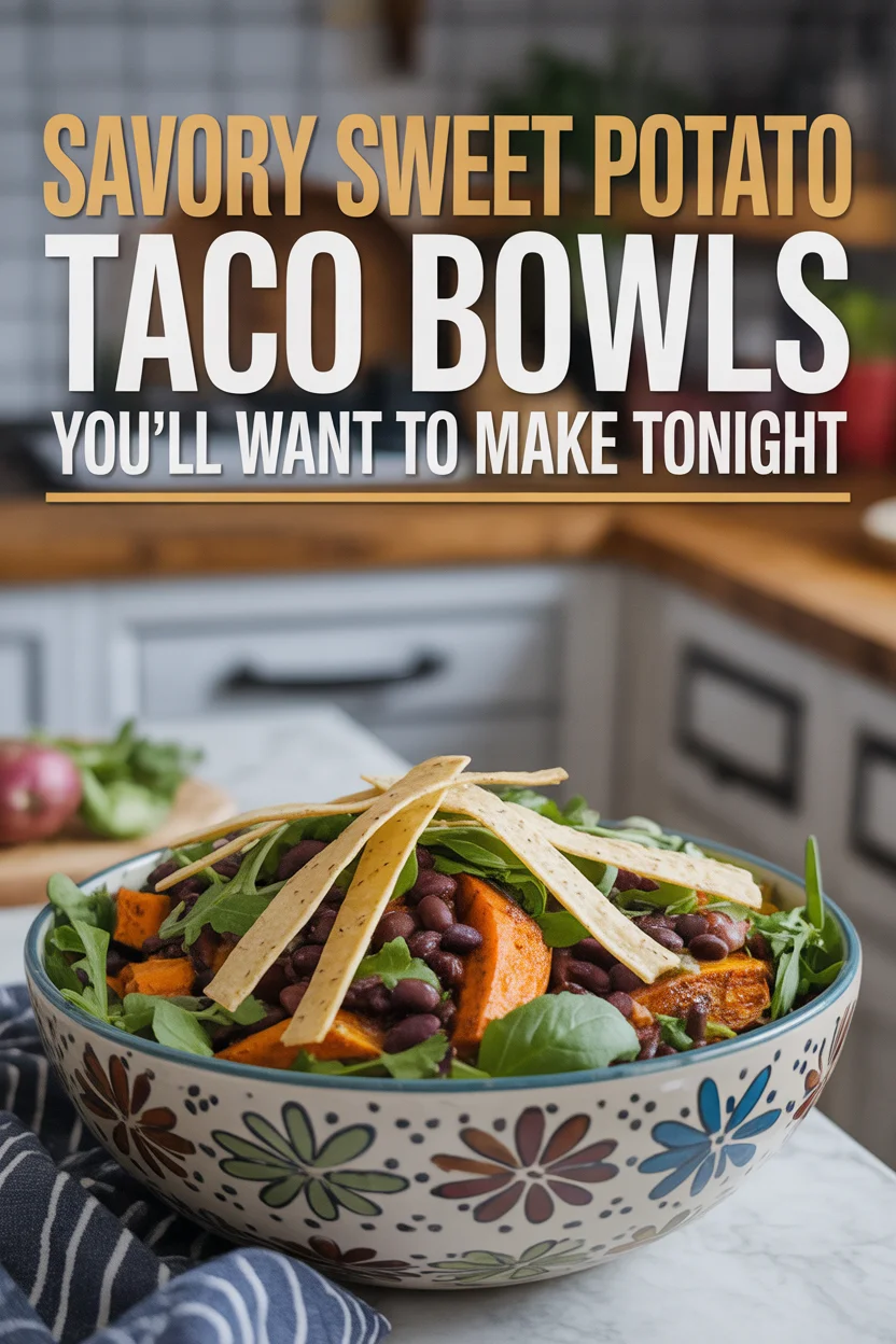 Savory Sweet Potato Taco Bowls You’ll Want to Make Tonight