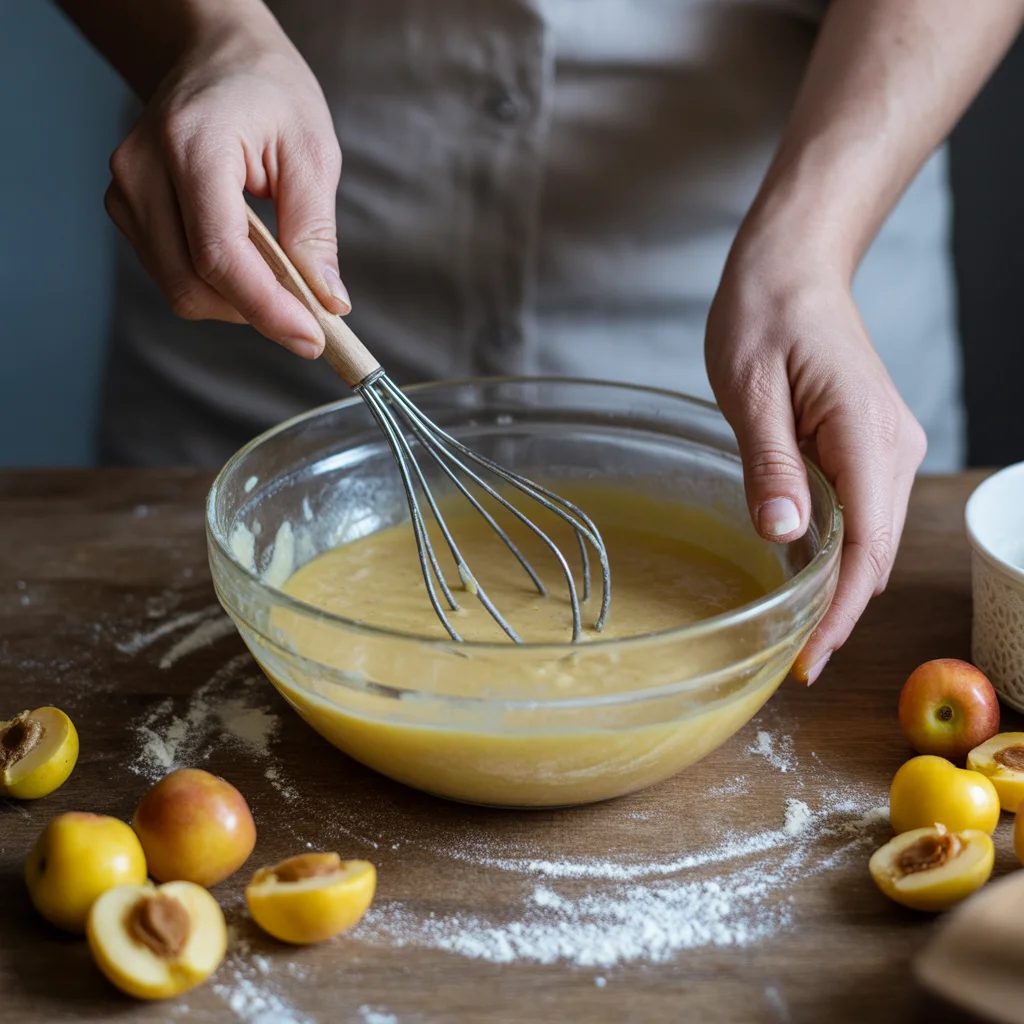 Clafoutis aux mirabelles