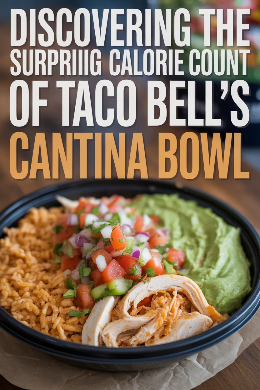 taco bell cantina bowl calories