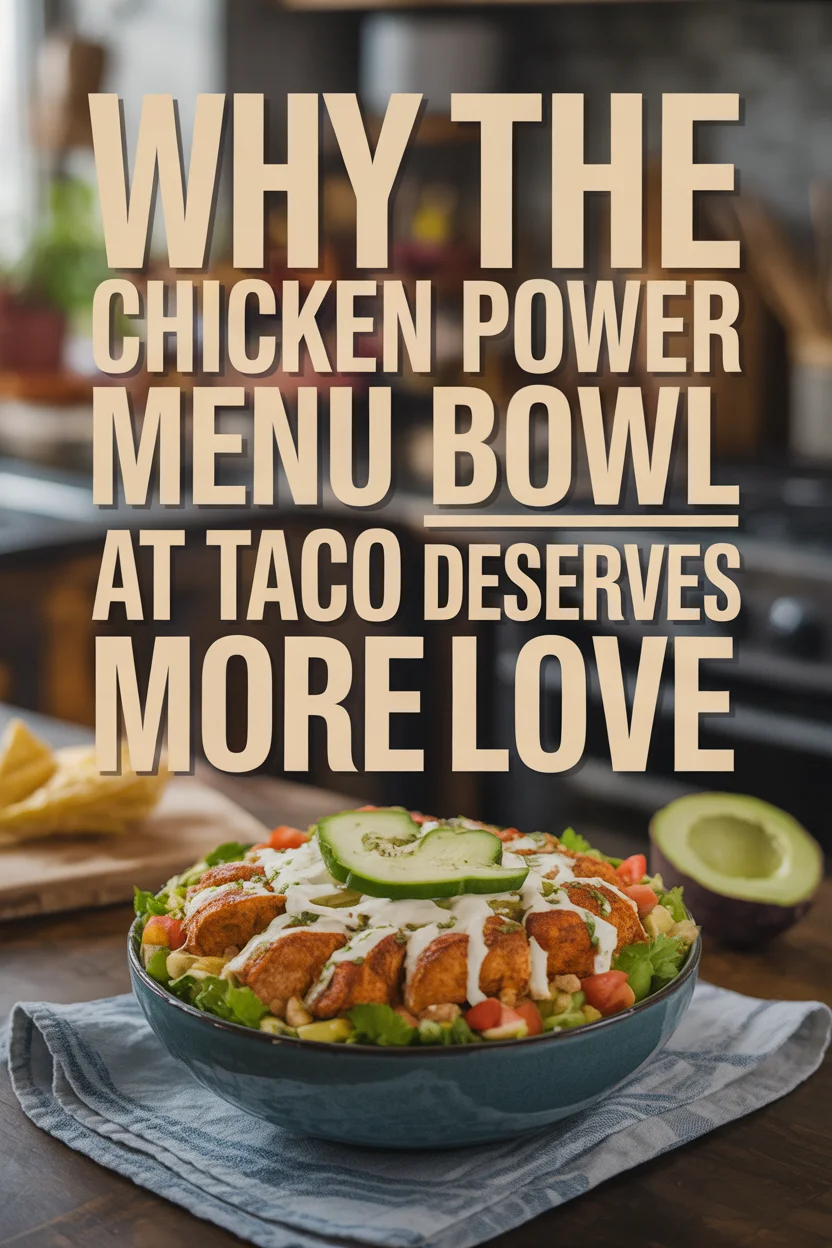 Why the Chicken Power Menu Bowl at Taco Bell Deserves More Love