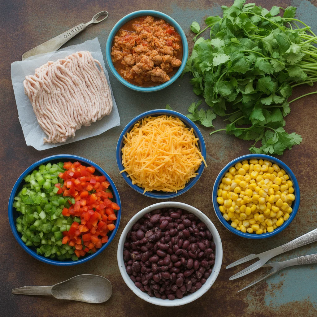 Delicious Turkey Taco Bowls Ready in 30 Minutes!