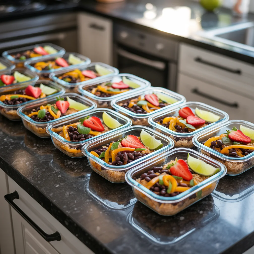 high protein taco bowls
