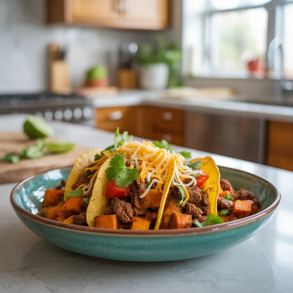 high protein taco bowl