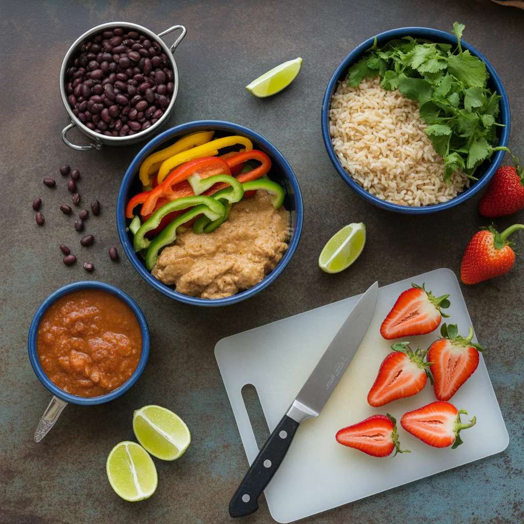 high protein taco bowls
