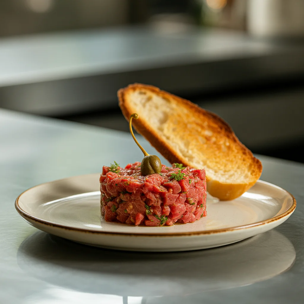 Tartare de bœuf classique : recette gourmande à savourer