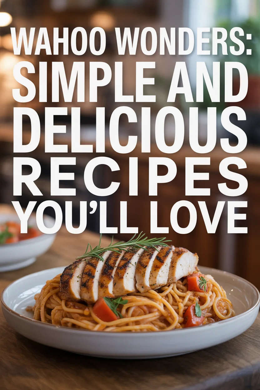 Wahoo Wonders: Simple and Delicious Recipes You’ll Love