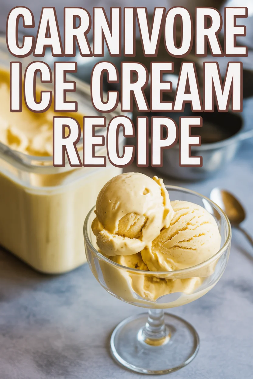 carnivore ice cream recipe