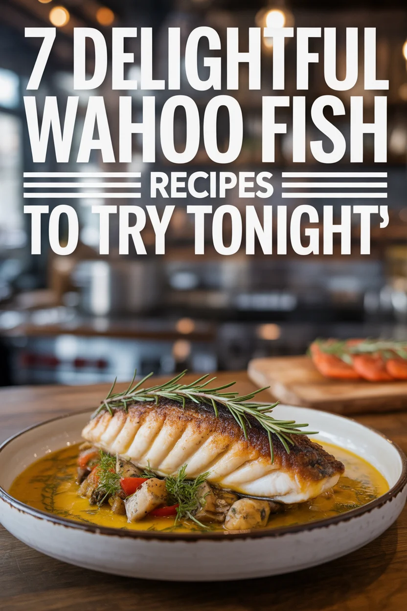 wahoo fish recipe