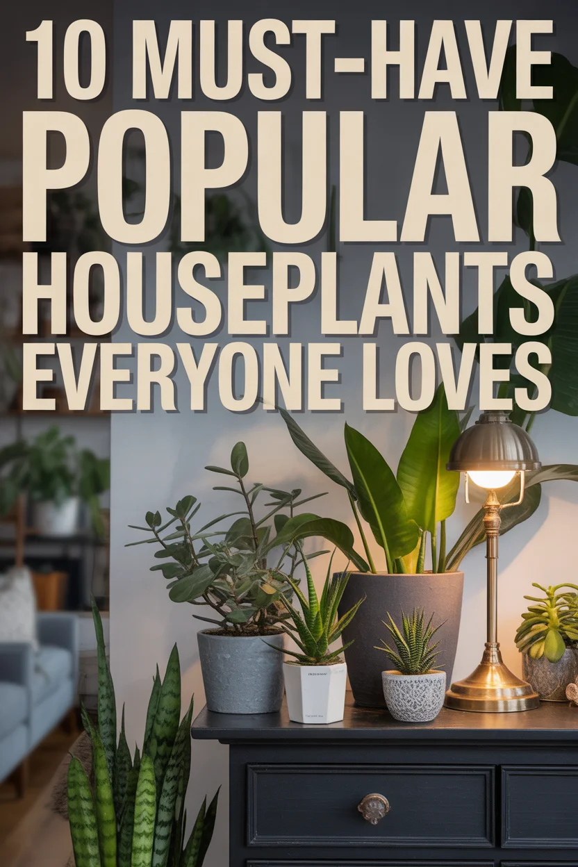 10 Must-Have Popular Houseplants Everyone Loves