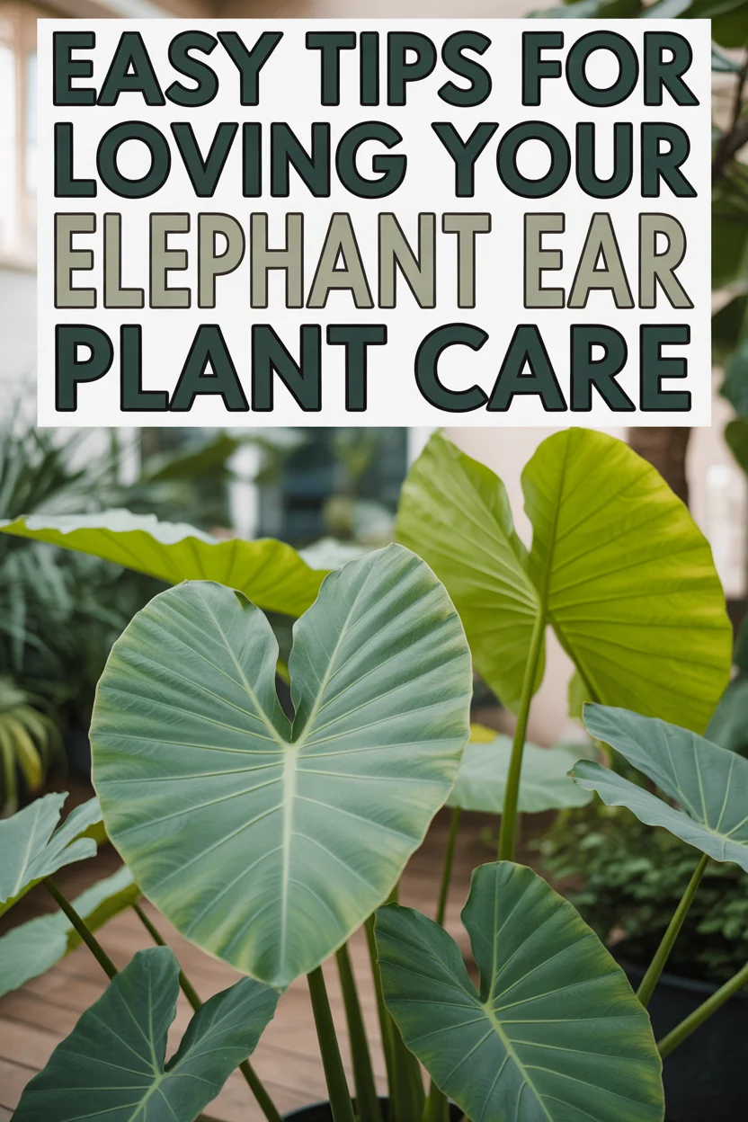 elephant ear care