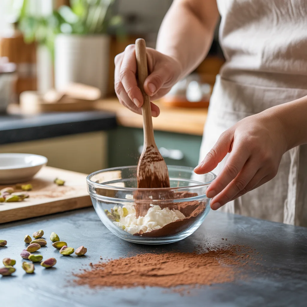 Pistachio Tiramisu