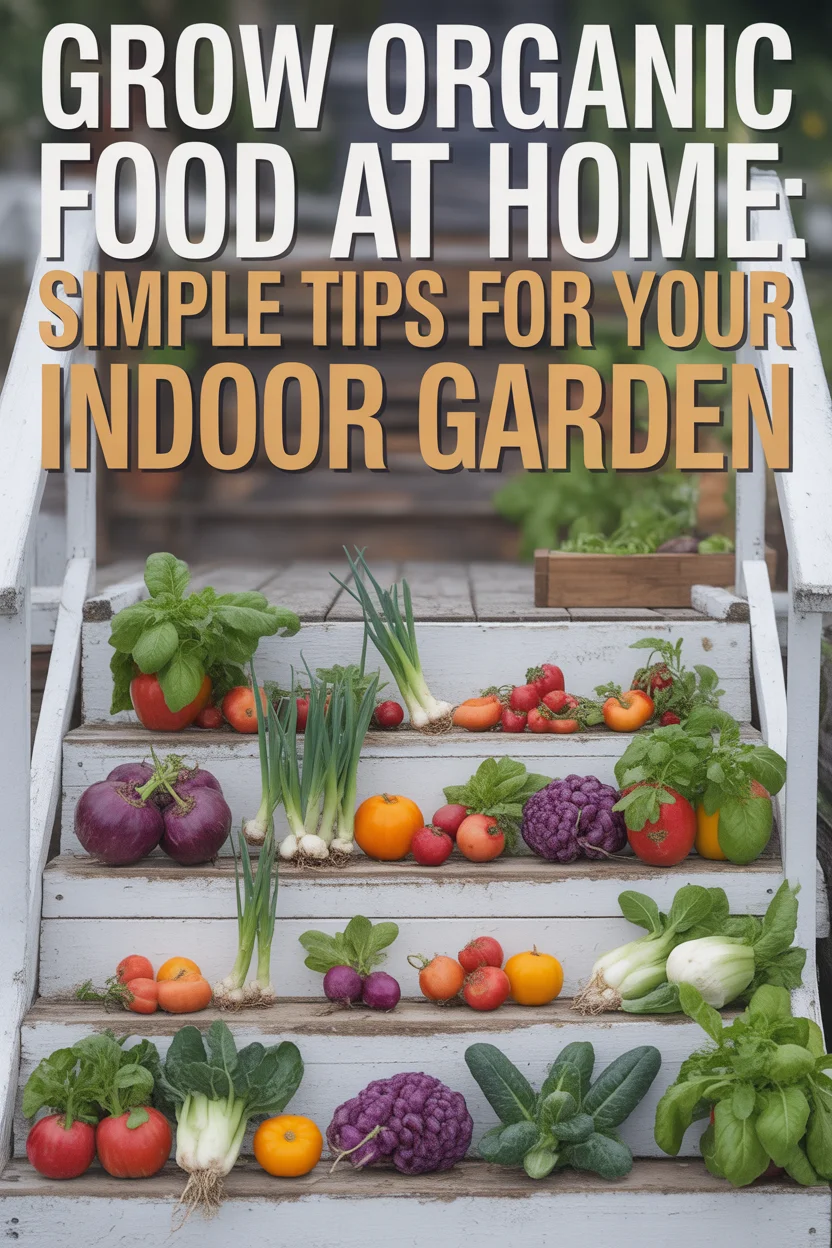 Grow Organic Food at Home: Simple Tips for Your Indoor Garden