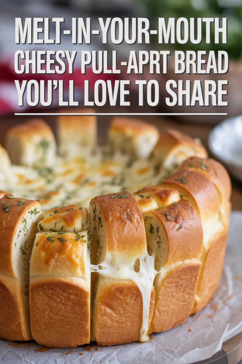 Cheesy pull-apart bread