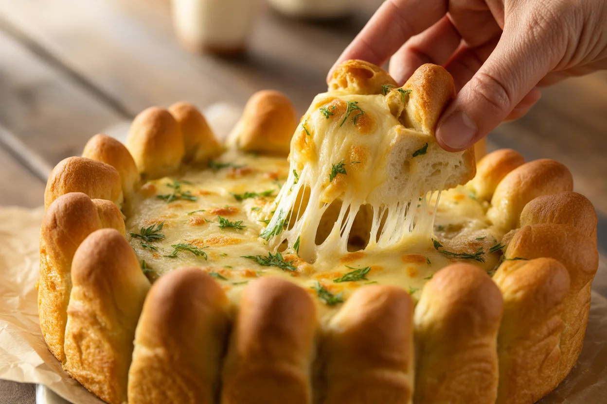 Melt-in-Your-Mouth Cheesy Pull-Apart Bread You’ll Love to Share