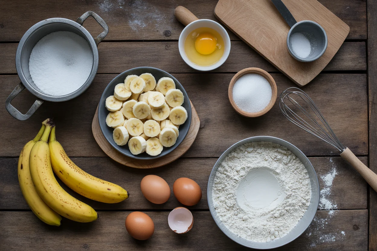 Quick banana bread