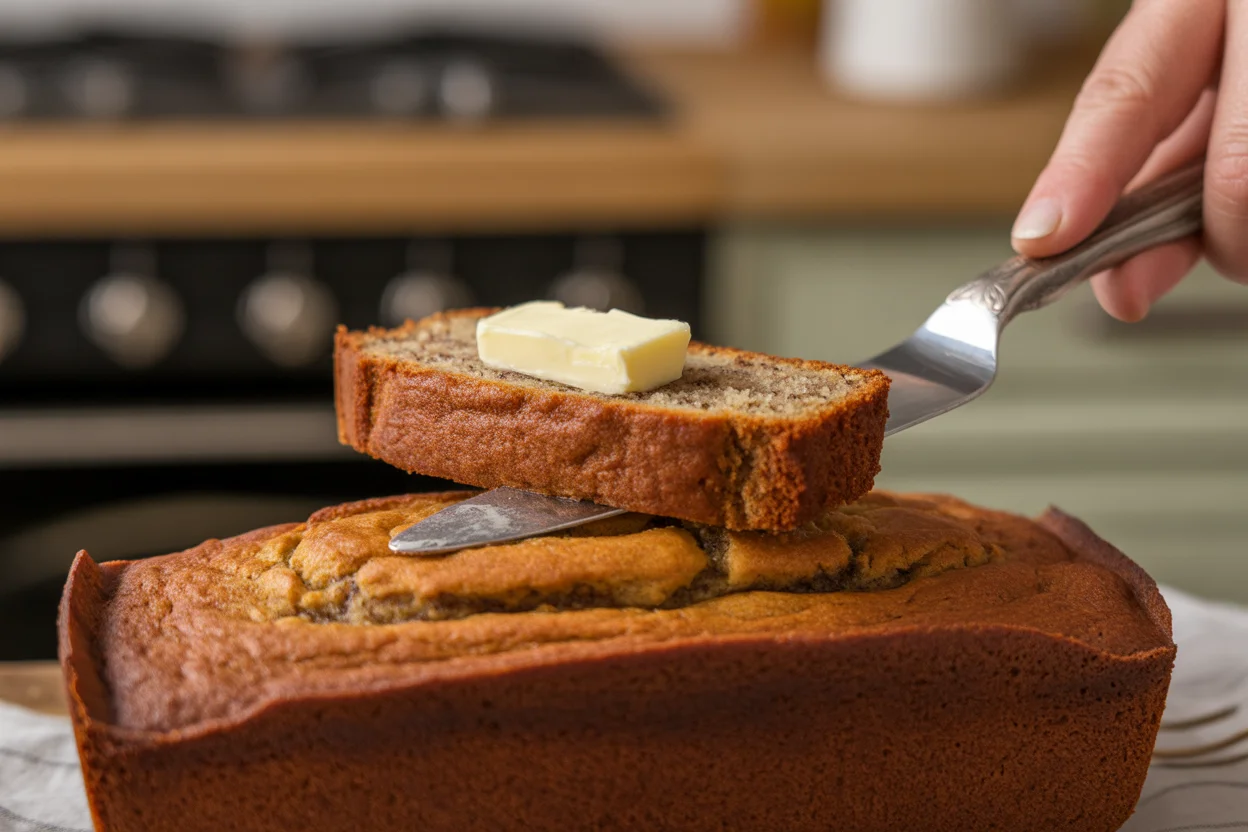 Quick banana bread