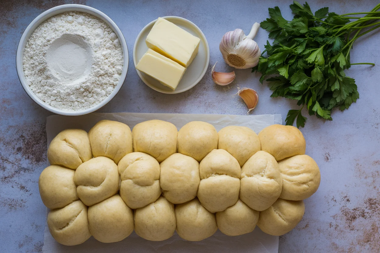 Cheesy pull-apart bread