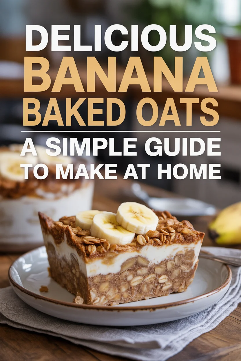how to make baked oats with banana