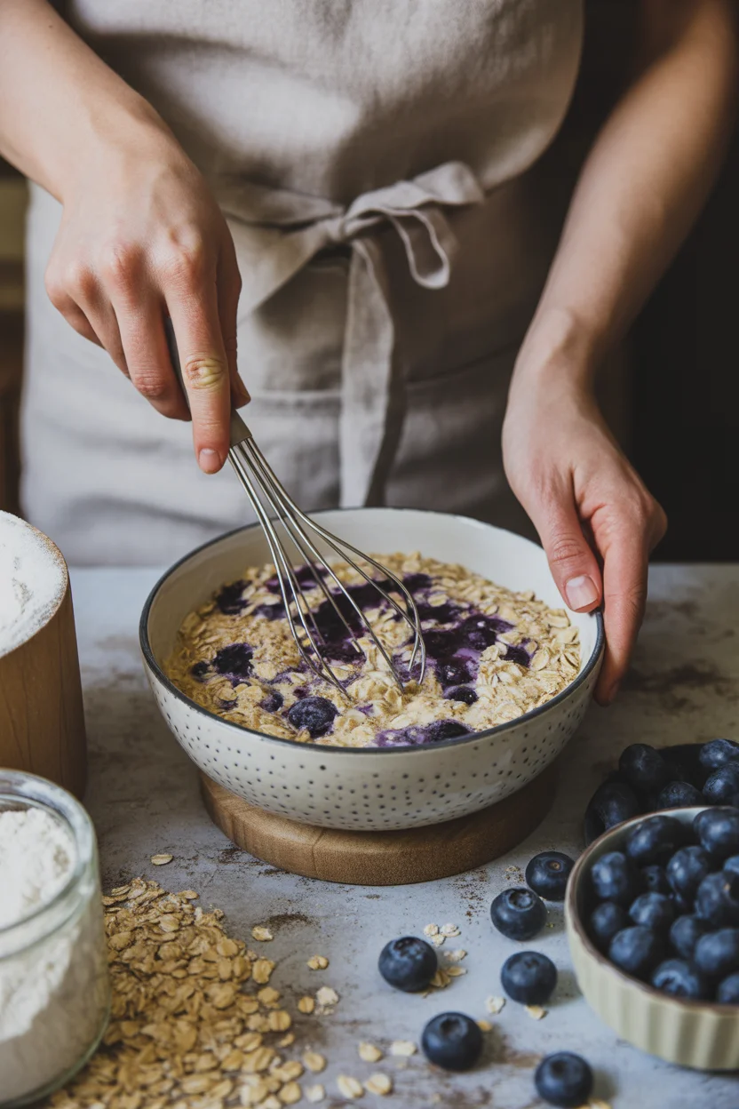 Delicious Blueberry Baked Oatmeal Cups for a Quick Breakfast Treat
