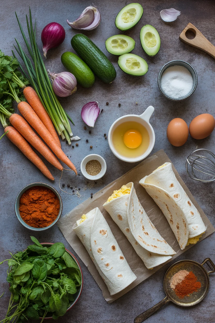 gluten-free sheet pan breakfast burritos