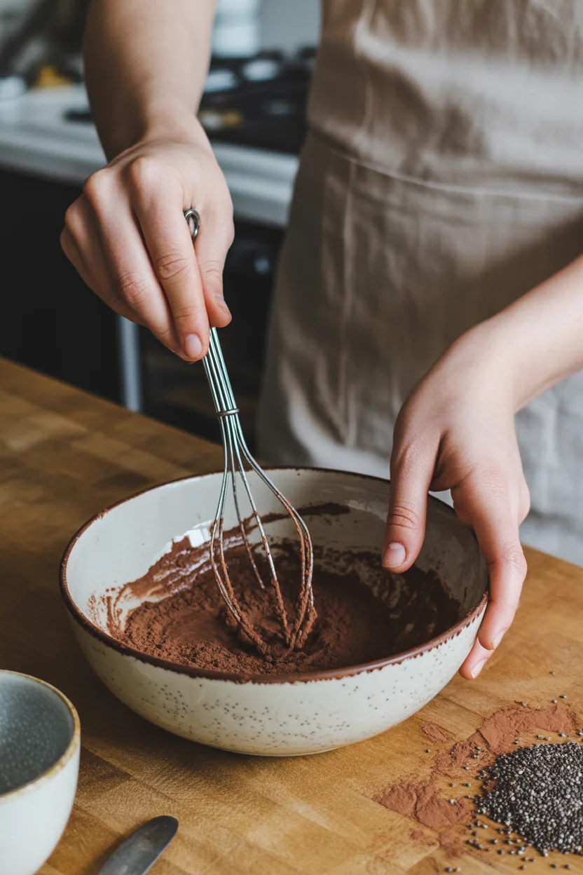 Deliciously Creamy Chocolate Chia Seed Pudding Parfait Recipe
