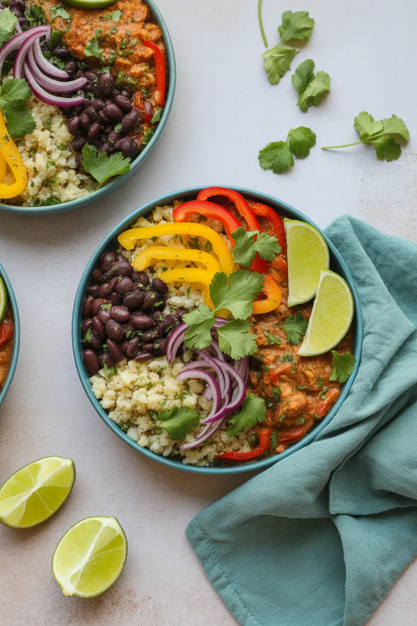 Hearty Cauliflower Rice Burrito Bowls You'll Love Making at Home