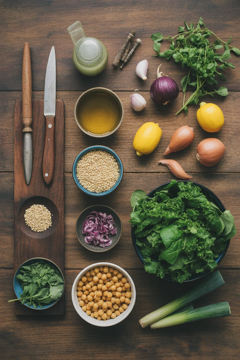 Boost Your Day with This Quinoa Kale Chickpea Power Salad