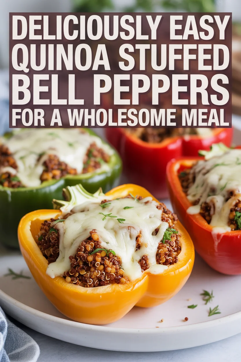 quinoa stuffed bell peppers