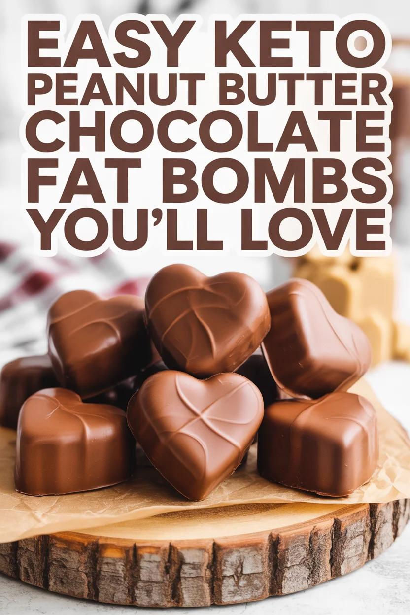Easy Keto Peanut Butter Chocolate Fat Bombs You'll Love