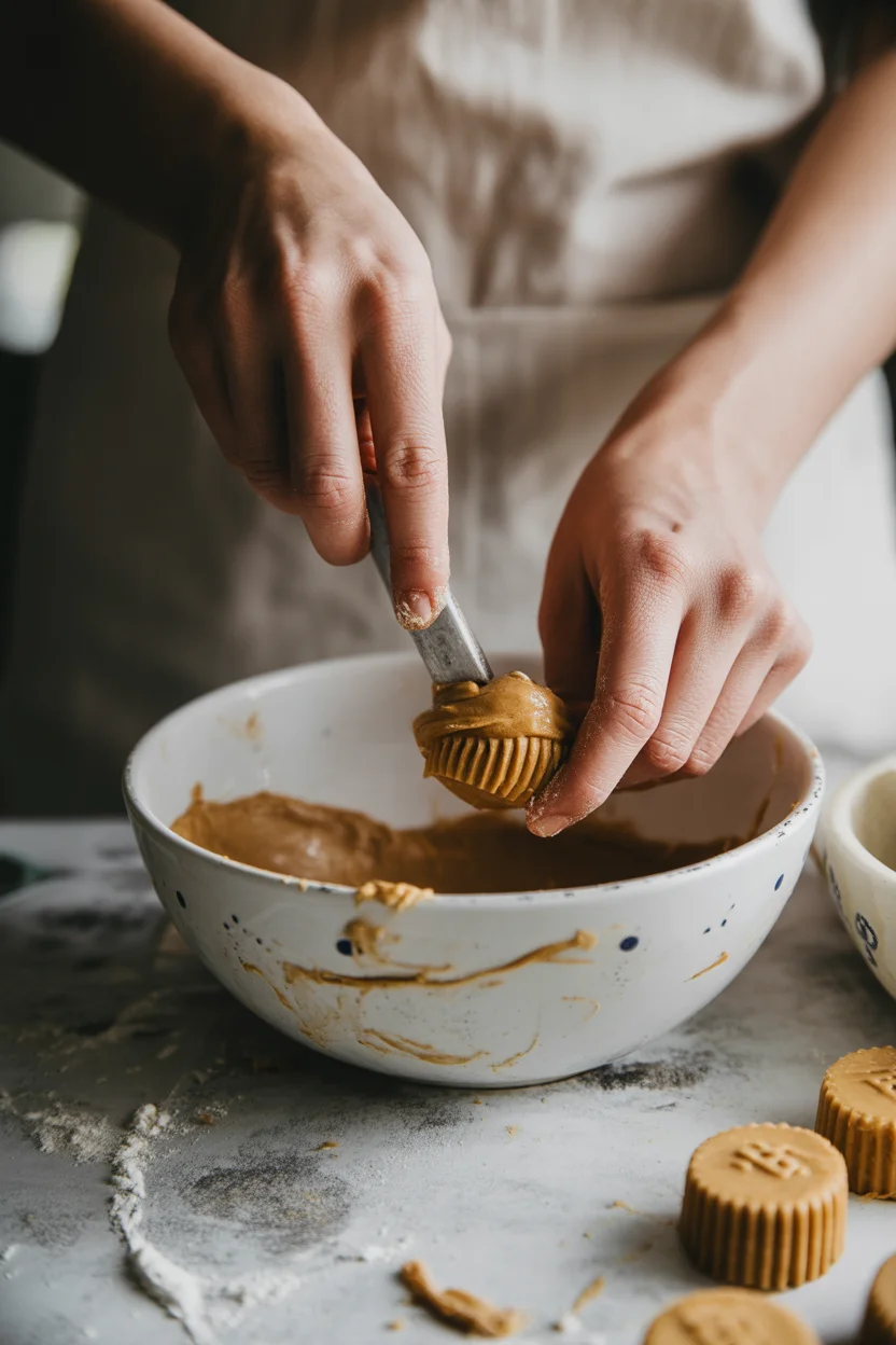 two-ingredient peanut butter cookie bites