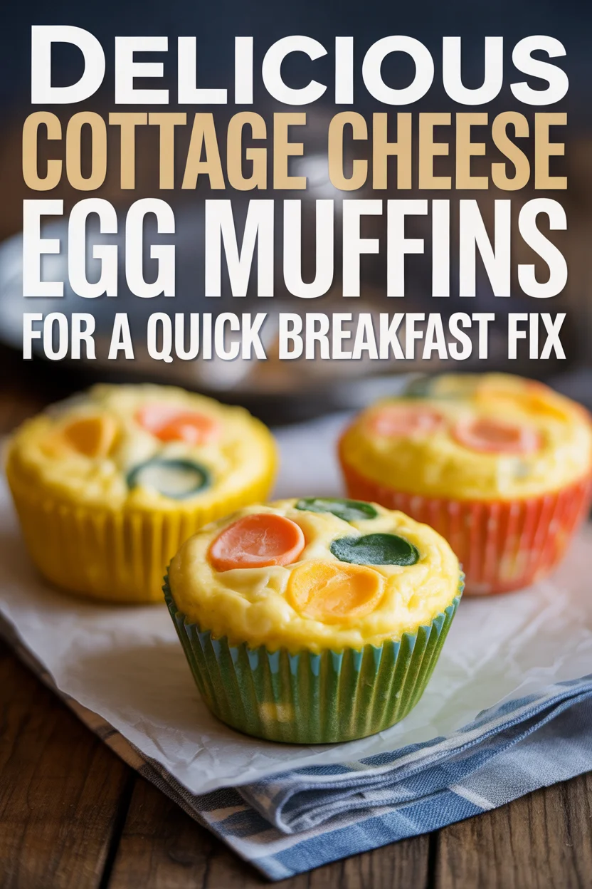 Delicious Cottage Cheese Egg Muffins for a Quick Breakfast Fix