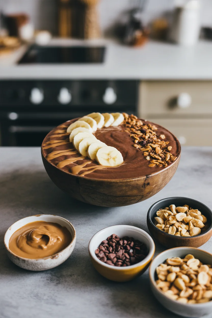 Peanut Butter Bliss Protein Smoothie Bowl to Fuel Your Day