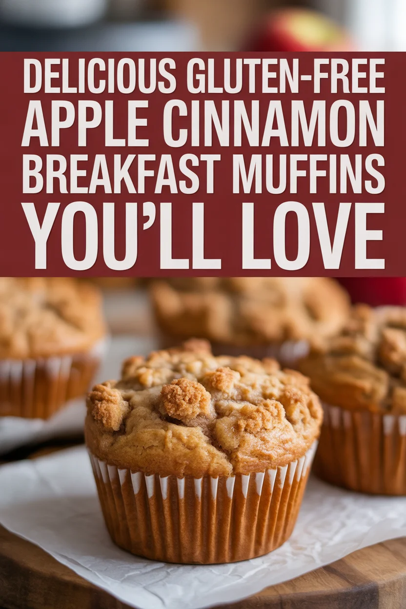 apple cinnamon breakfast muffins gluten free