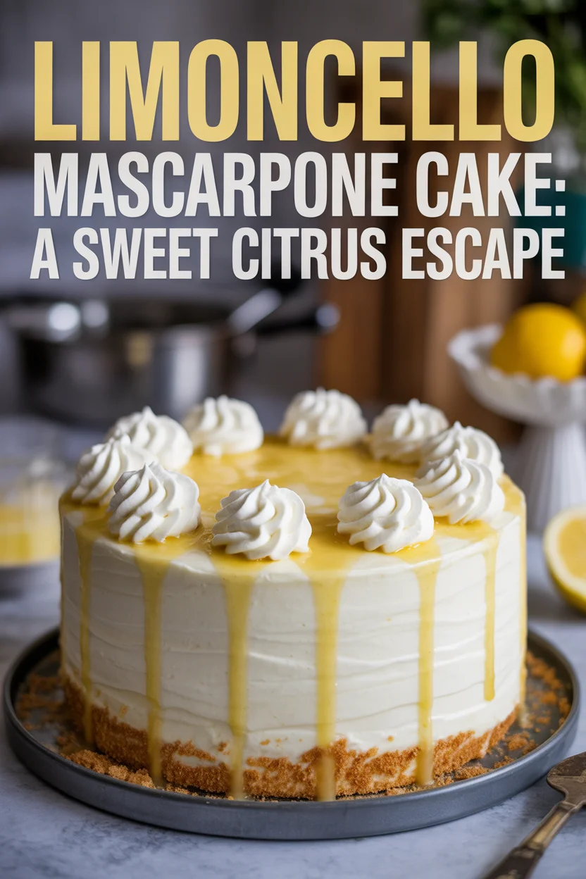 limoncello mascarpone cake