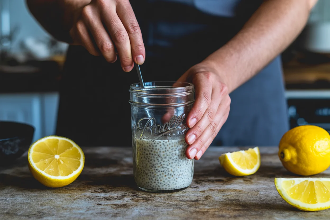 Chia Water Recipe for Weight Loss & Digestion