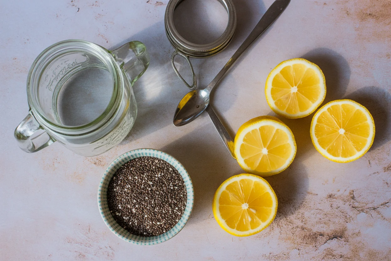 Chia Water Recipe for Weight Loss & Digestion