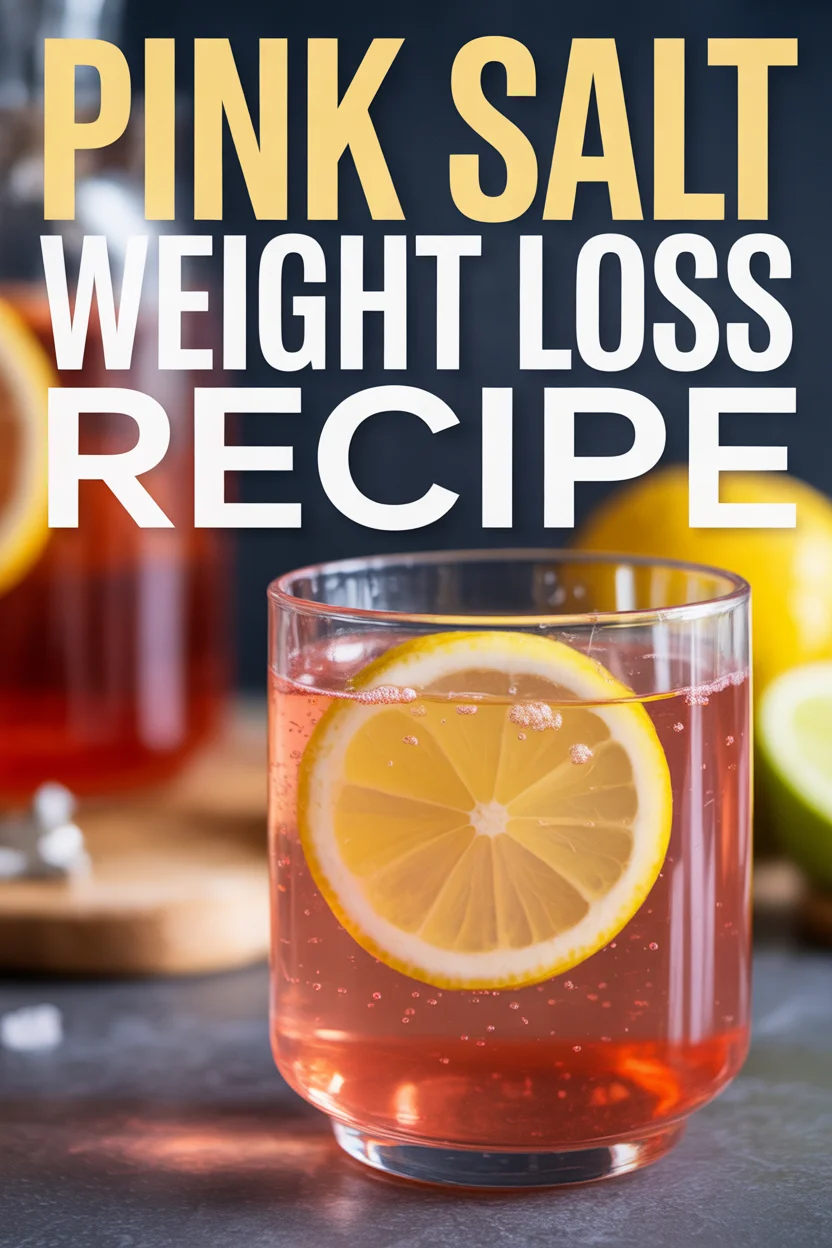 Pink salt weight loss recipe