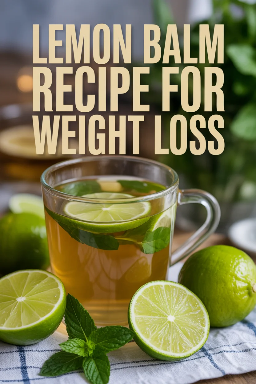 Lemon Balm Recipe for Weight Loss 4 Lemon Balm Recipe for Weight Loss