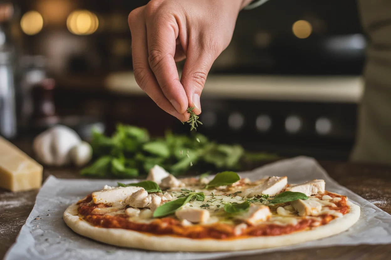 EASY CHICKEN PARMESAN PIZZA STYLE RECIPE