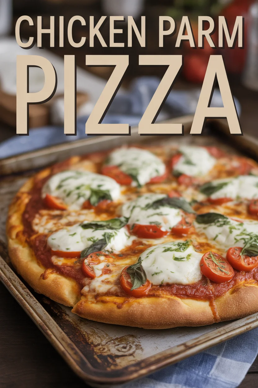 chicken parm pizza