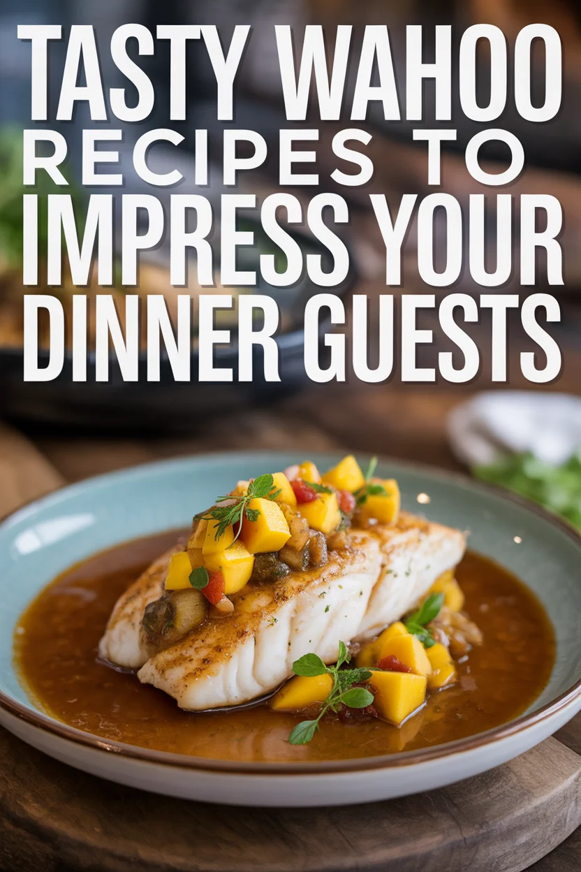 Tasty Wahoo Recipes to Impress Your Dinner Guests
