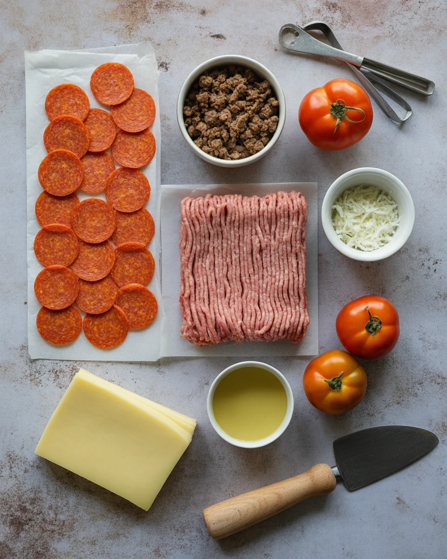 meat lovers pizza toppings