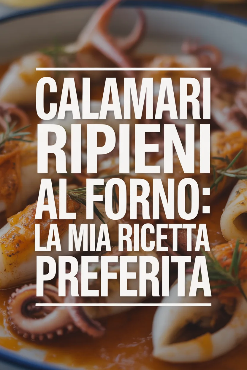 Calamari ripieni al forno facili e saporiti: la mia ricetta preferita