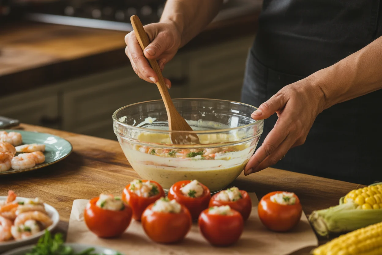 Tomates Rellenos de Arroz