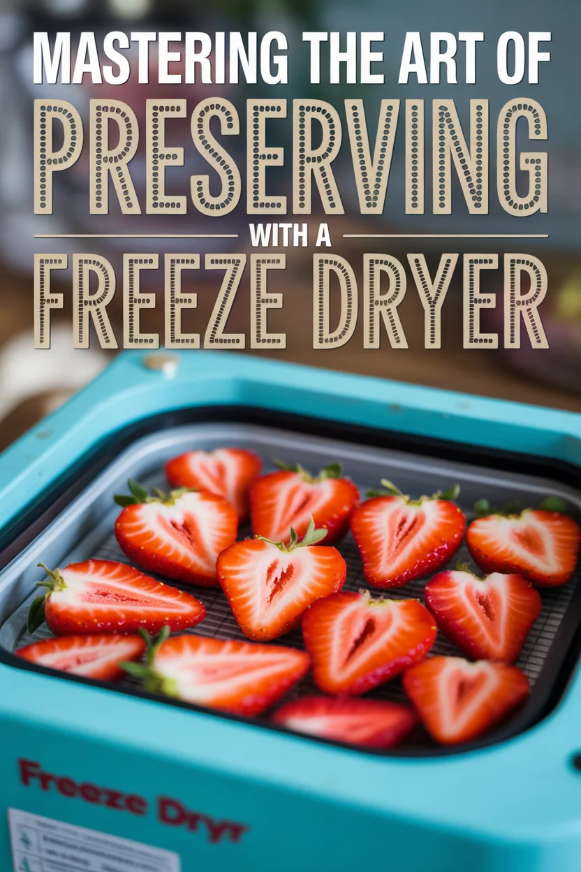 Preserving with a Freeze Dryer