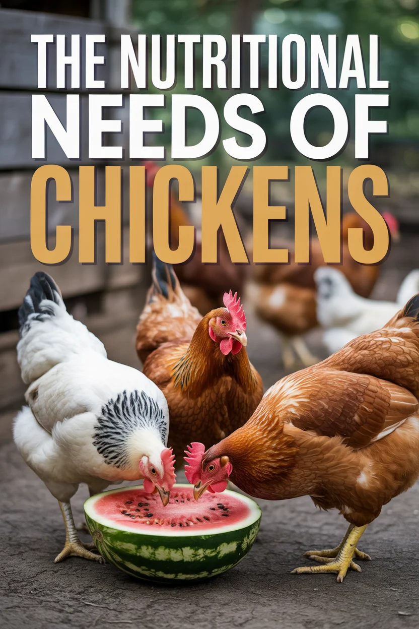 The Nutritional Needs of Chickens