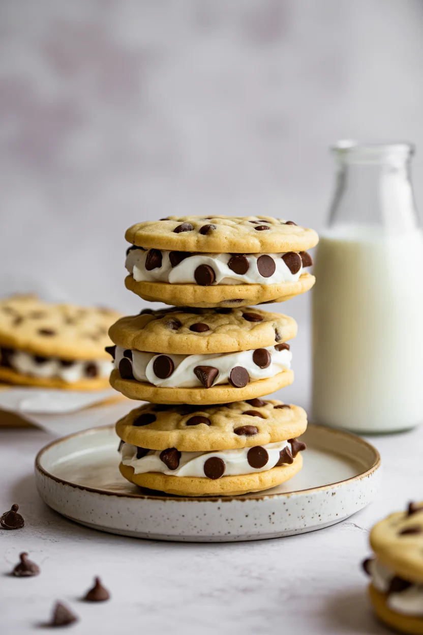 Cookie Ice Cream Sandwiches
